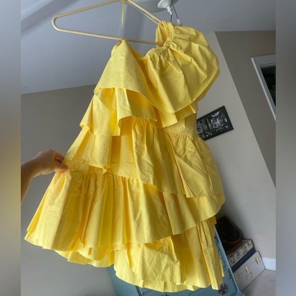 Tuckernuck Hyacinth House YELLOW RUFFLE SOFIE MINI DRESS × 1
Yellow / S - Picture 4 of 4